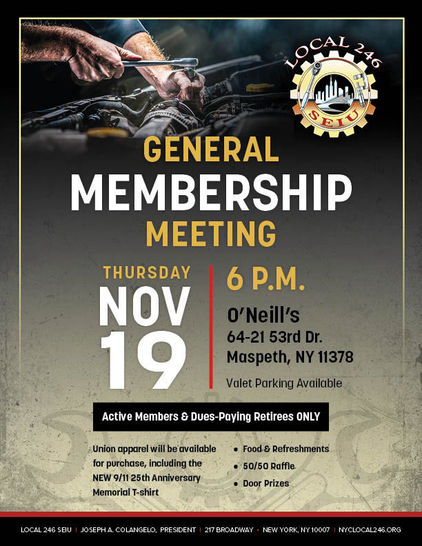 General Membership Meeting